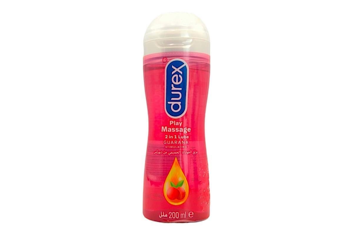 Durex Play Stimulating Massage 2 in 1 Guarana Lube, 200ml