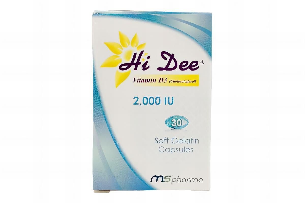 Hi Dee 2000 IU 30 Capsules