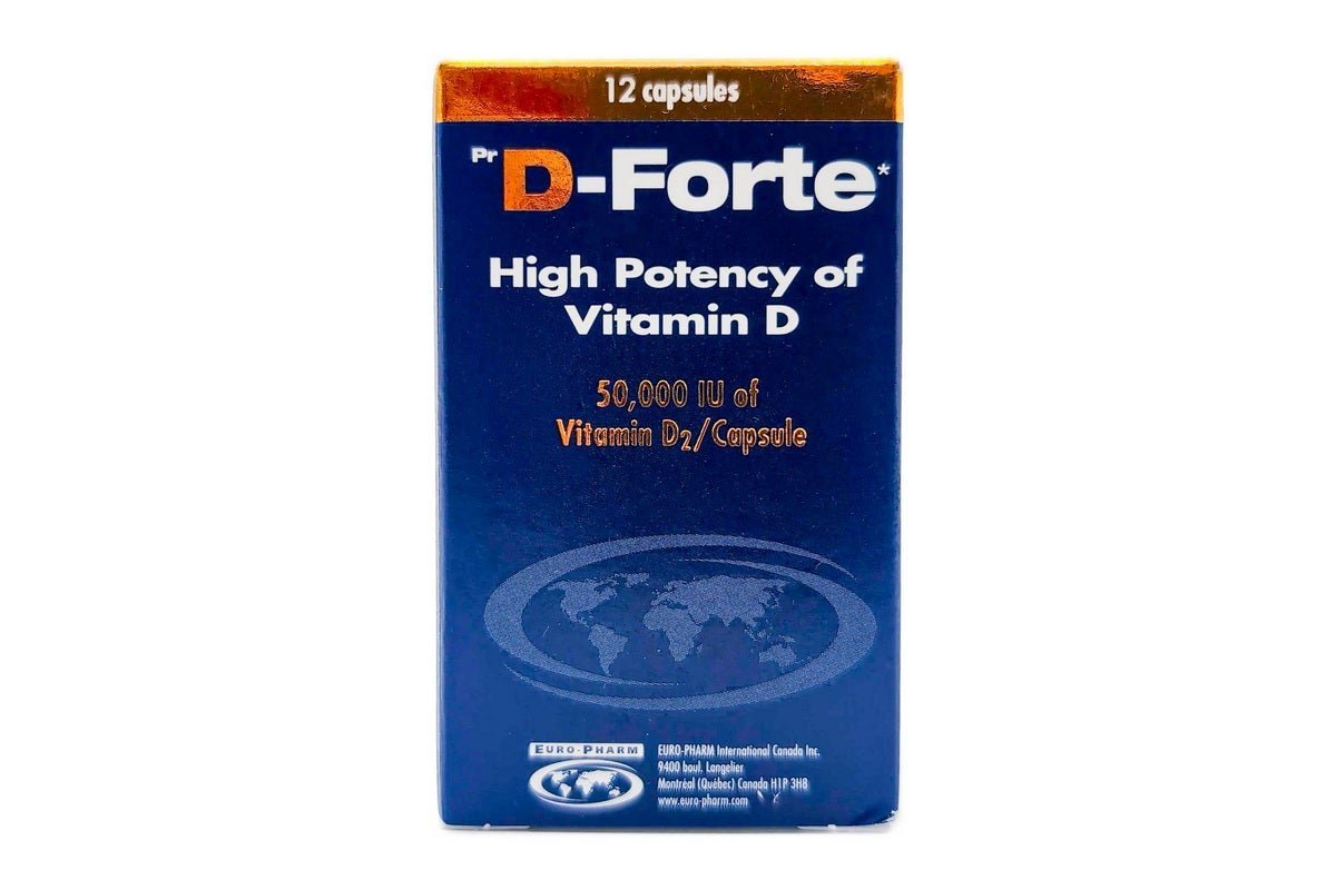 D-Forte 50000iu cap 12s