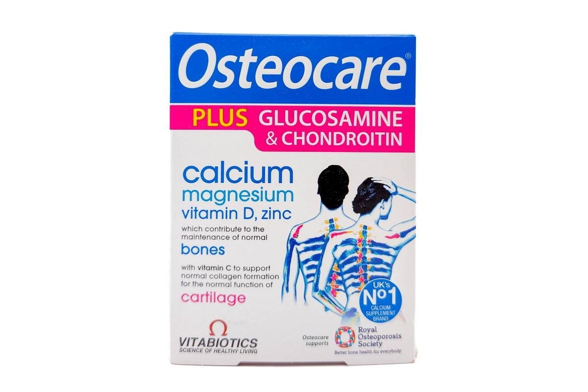 Vitabiotics Osteocare Glucosamine And Chondroitin Tablets 60 Pieces