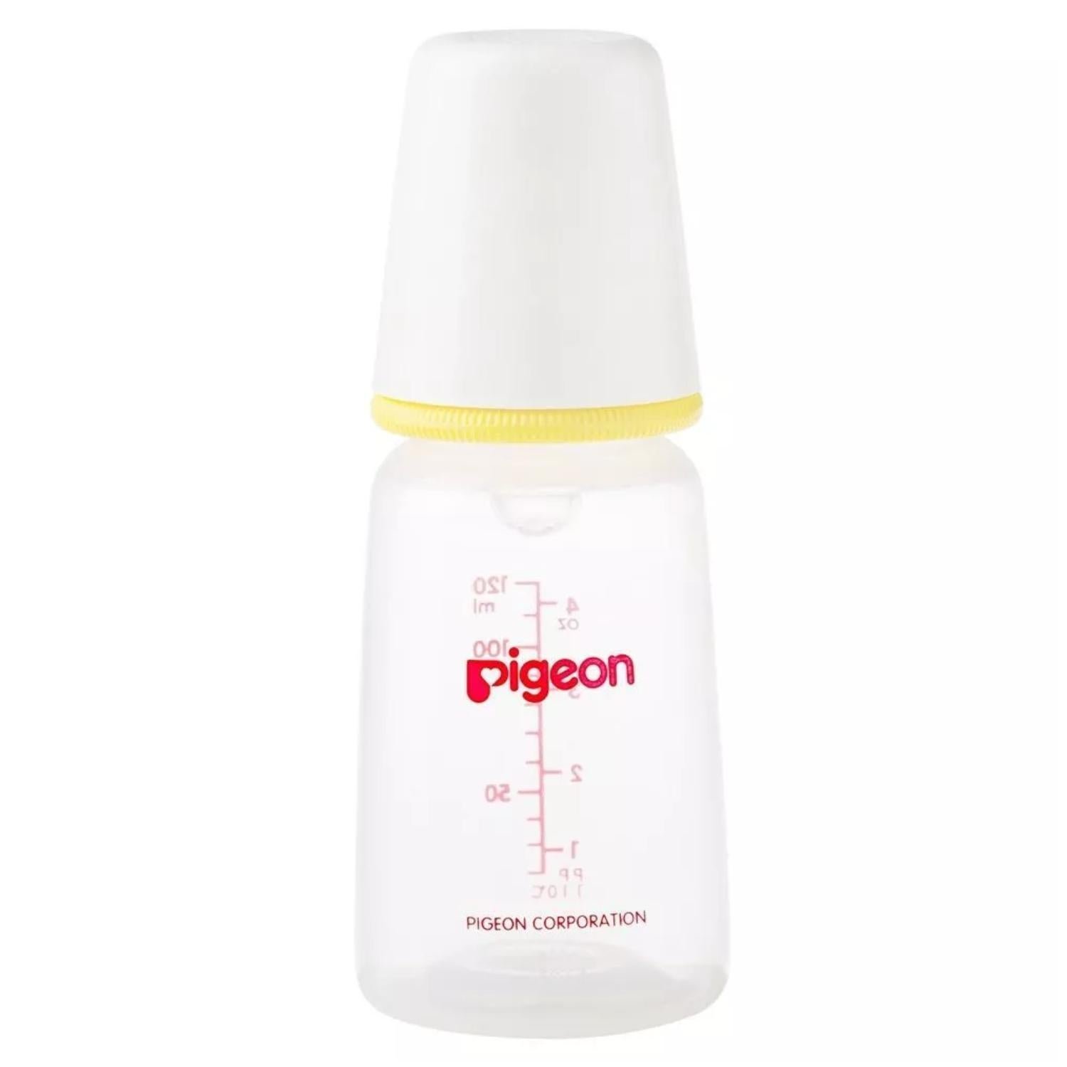 Pigeon Nursing Bottle Plastic 0+ Months, 120ml
