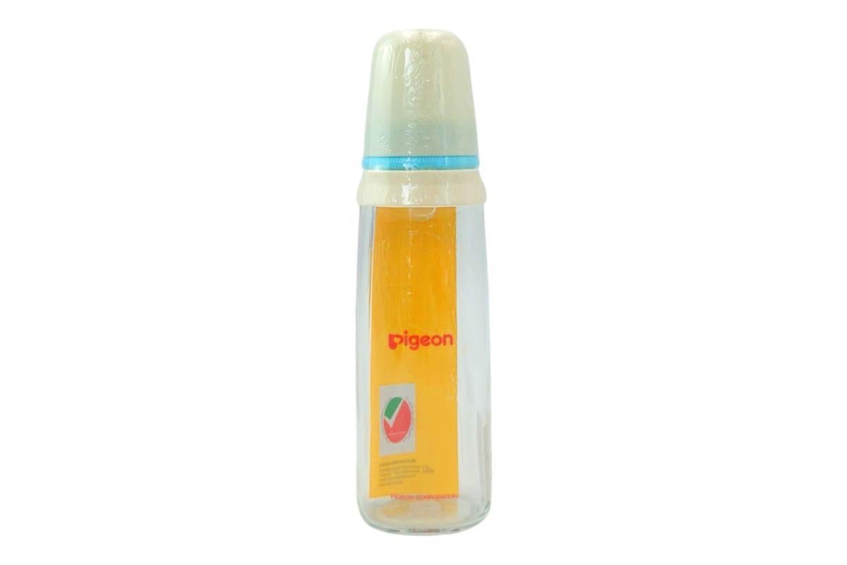Pigeon Nurser Bottle with Handle Glass, 240ml