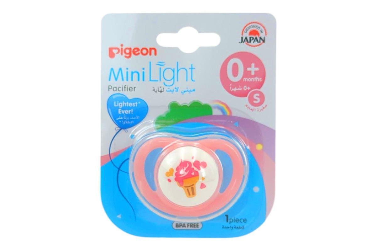 Pigeon Mini Light Pacifier Girl - S