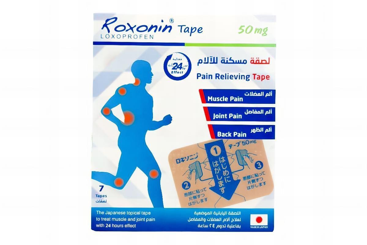Roxonin Tape 50Mg Transdermal Patches, 7 Counts