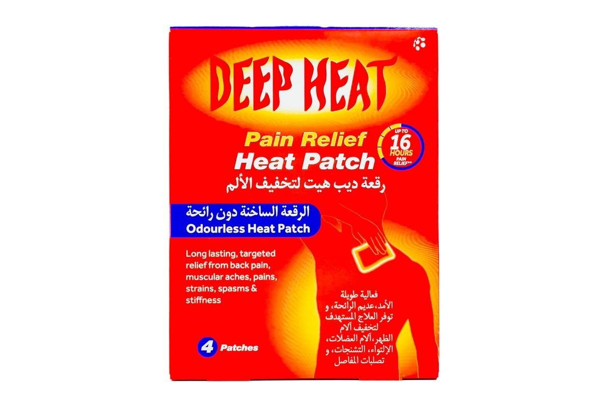 deep heat patch 4s