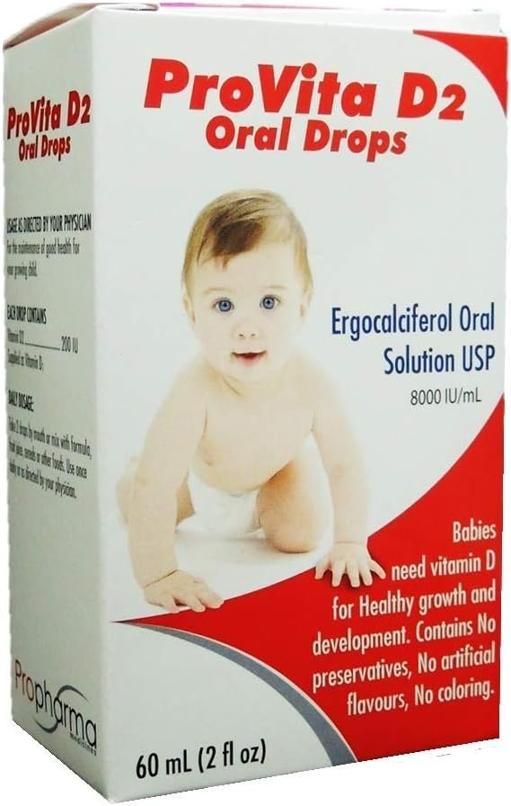ProVita D2 8000 IU/ml Oral Drops, 60ml