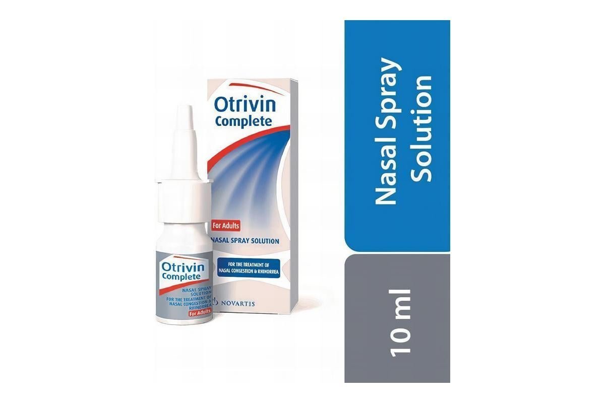 Otrivin Complete Nasal Spray Solution for Adults, 10ml