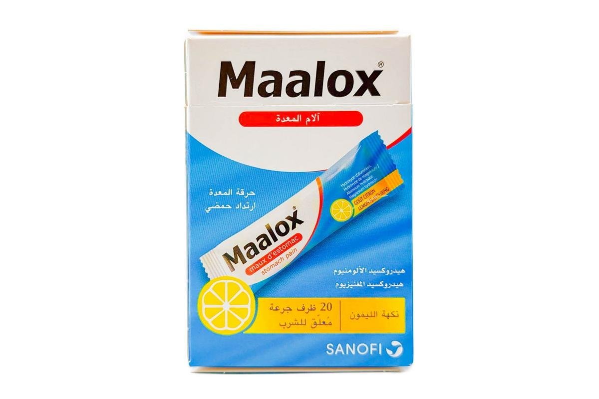 Maalox Lemon Flavouring Sachets 20S