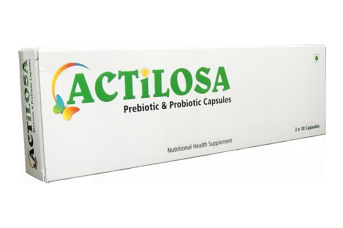 Actilosa Prebiotic And Probiotic Supplement 3 x 10 capsules
