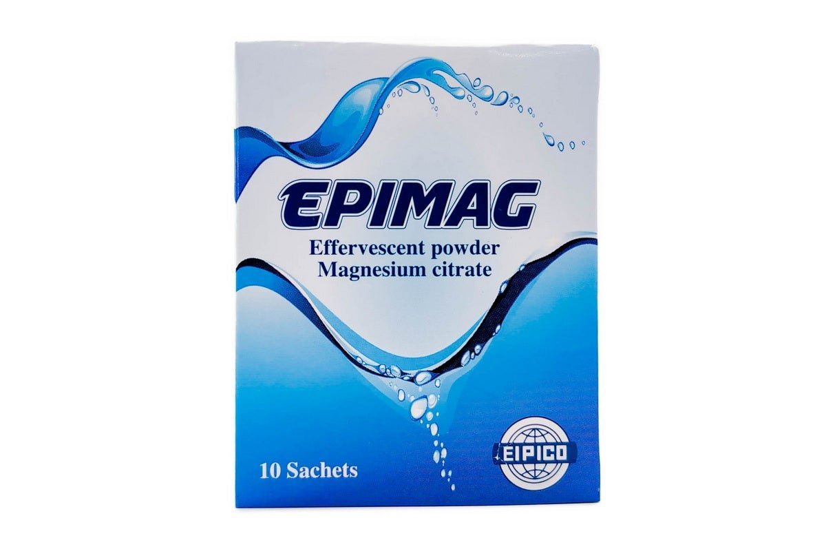Epimag Magnesium Citrate Effervescent Powder Sachets, 10 Sachets
