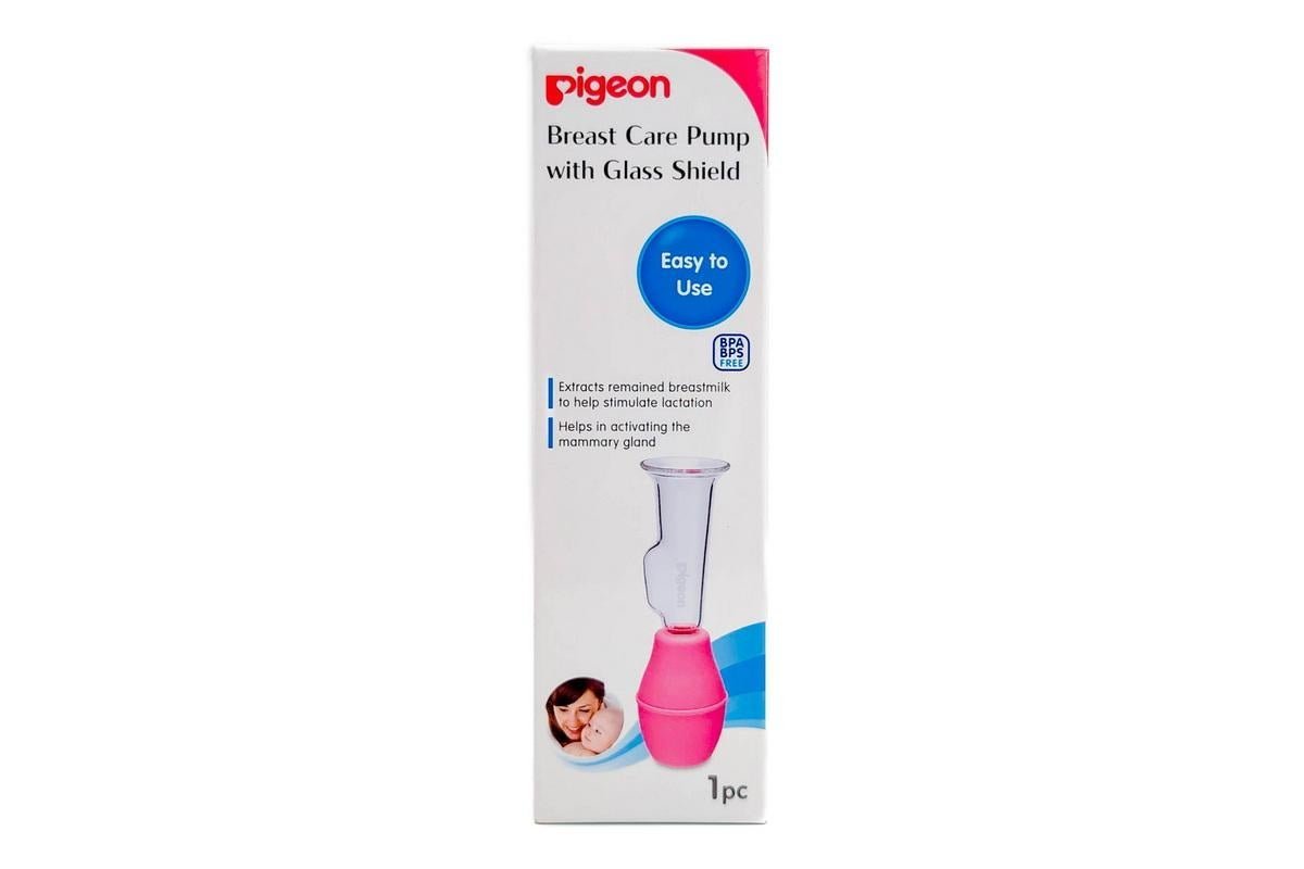 Pigeon Breast Care Pump With Glass Shield