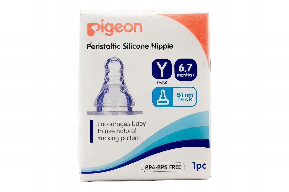 Pigeon Y Cut Silicone Nipple, 1 Piece