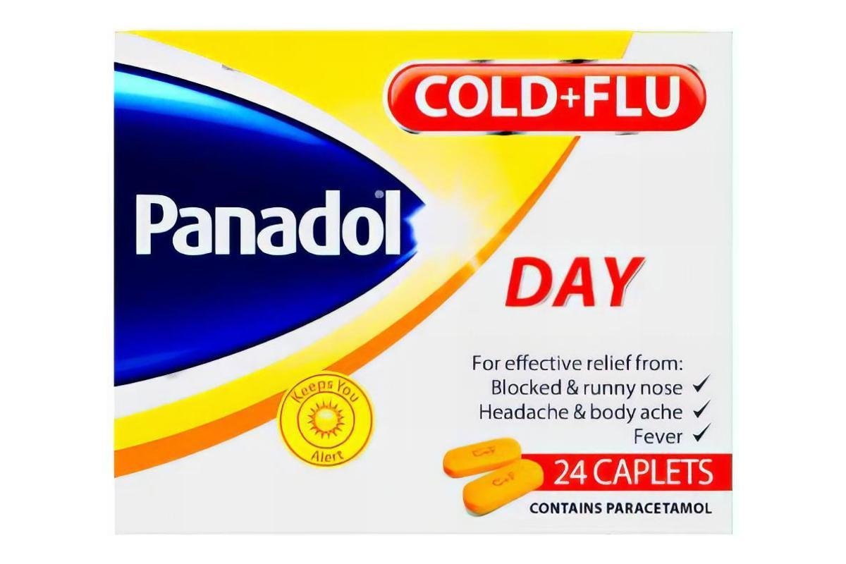 Panadol Day Tablets for Cold And Flu, 24 Count