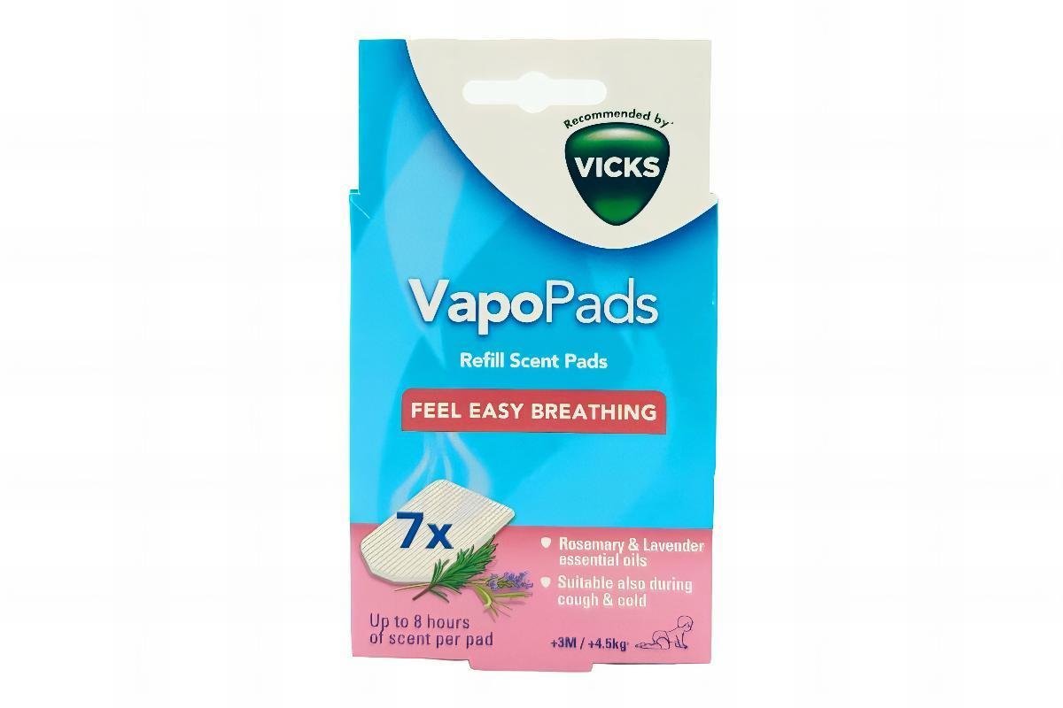 Vicks Vapopads Refills Rosemary Lavender Scented Cough And Cold