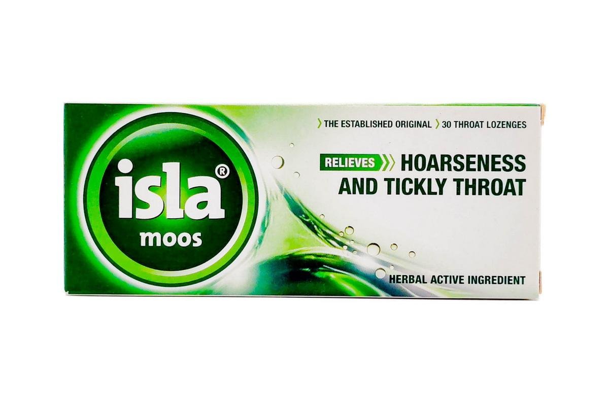Isla Moos Herbal Lozenges 30 Pieces