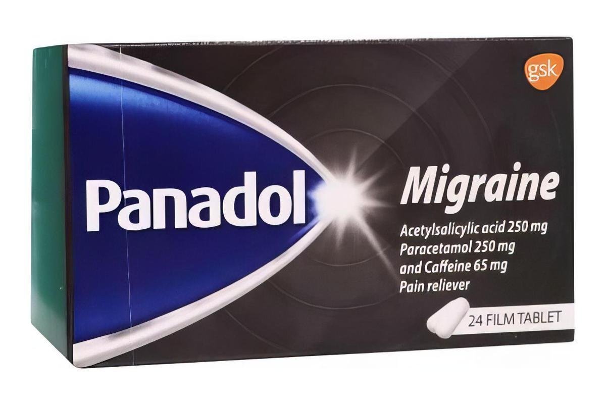 Panadol Migraine Pain Reliever 24 Caplets