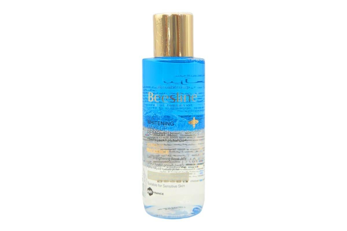 Beesline Lip And Eye Whitening Makeup Remover Lash Strengthening Royal Jelly 150 Ml