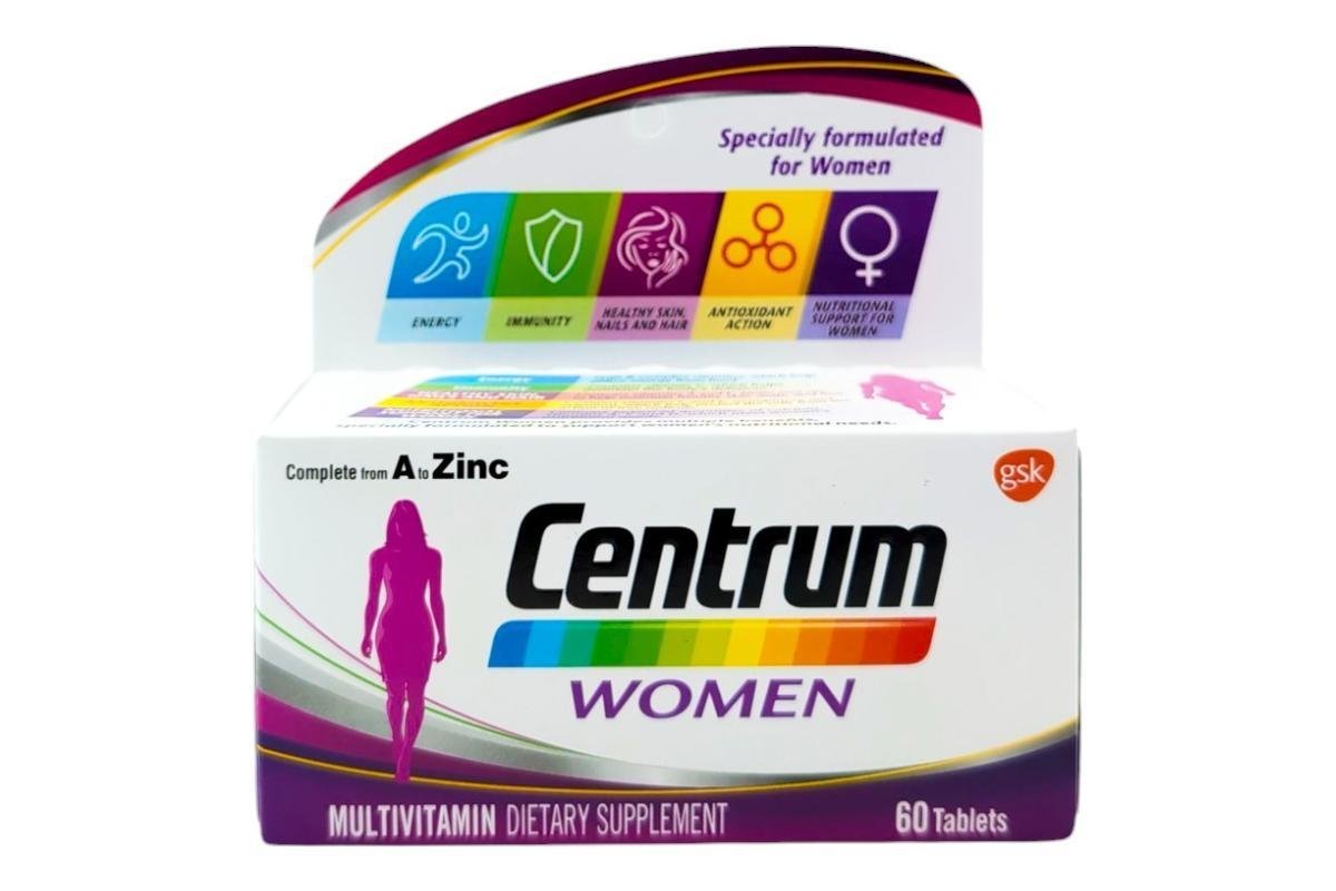 Centrum For Women Tablets 60 Pieces