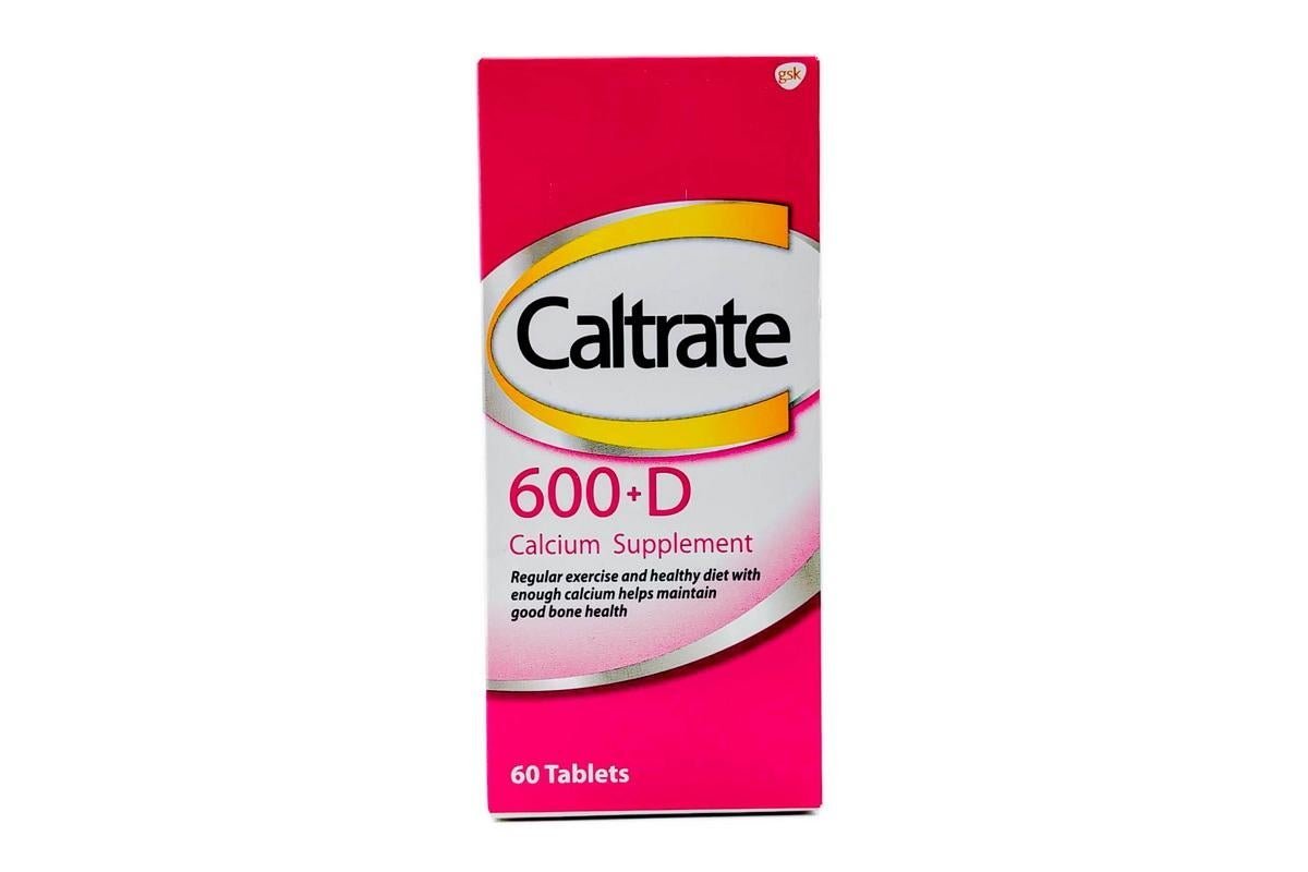 Caltrate + Vitamin D 600 Mg Tablets 60 Pieces