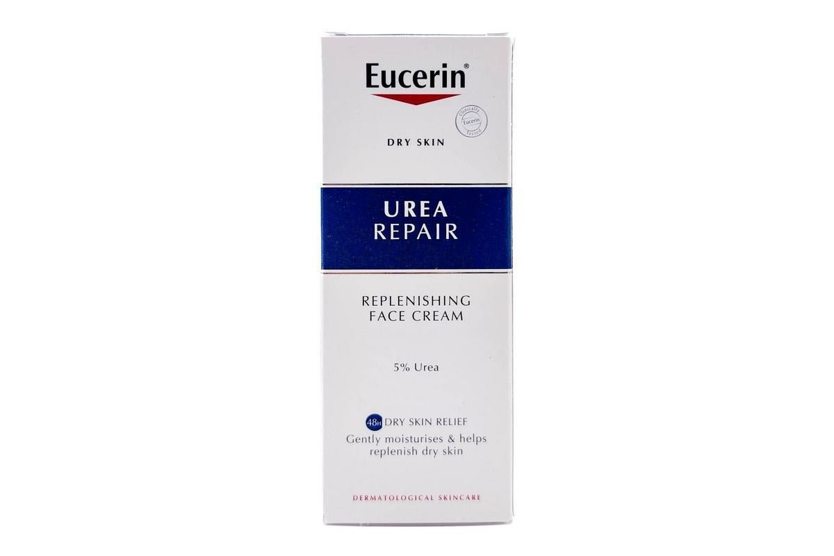 Eucerin Replenishing And Repairing Urea Face Cream For Dry Skin 50 ml