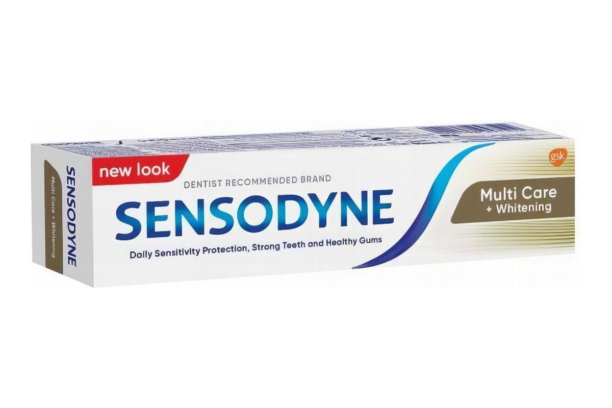 Sensodyne Multi Care Plus Whitening Toothpaste, 50ml