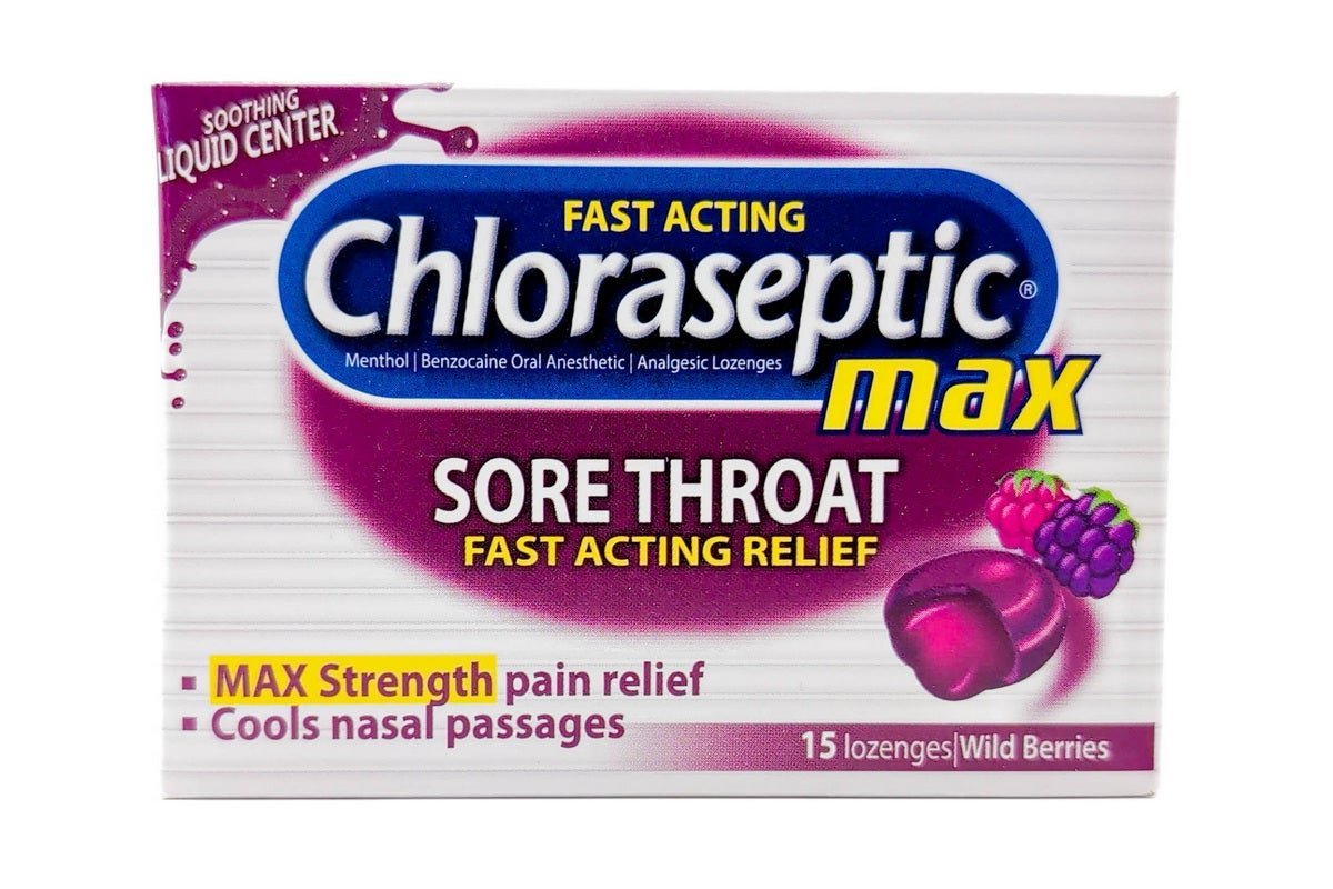 Chloraseptic Max Wild Berries 15 Lozenges