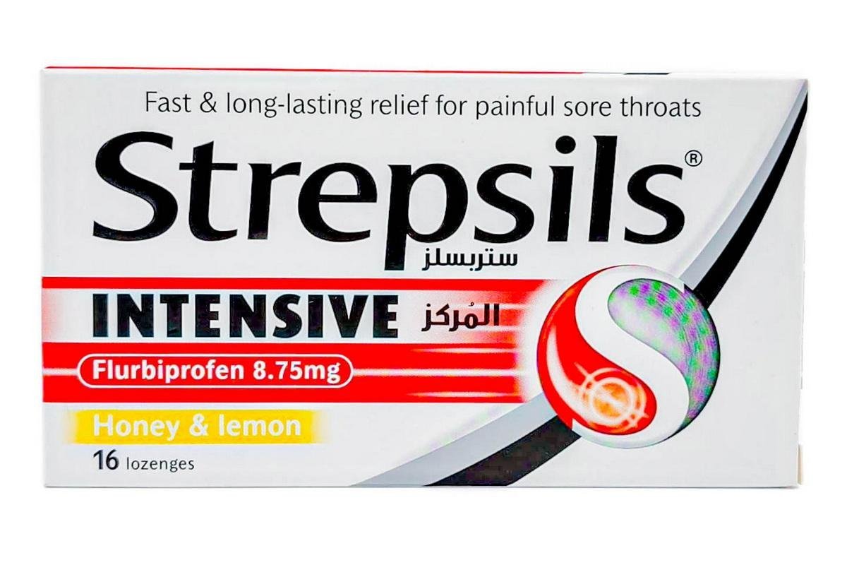 Strepsils Intensive Honey Lemon 16 lozenges