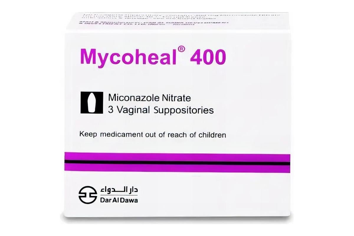 Mycoheal 400Mg Suppositories 3S