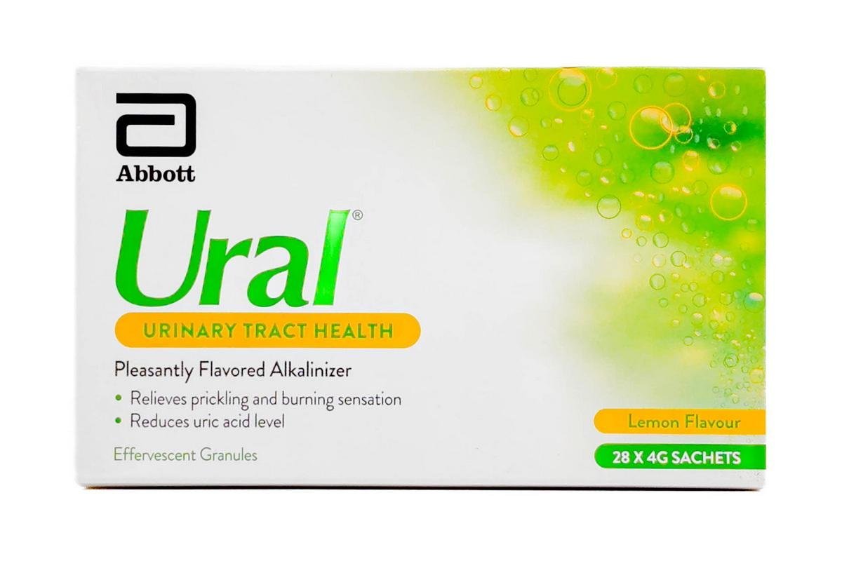 Ural Effervescent Granules 4 g 28 Sachets