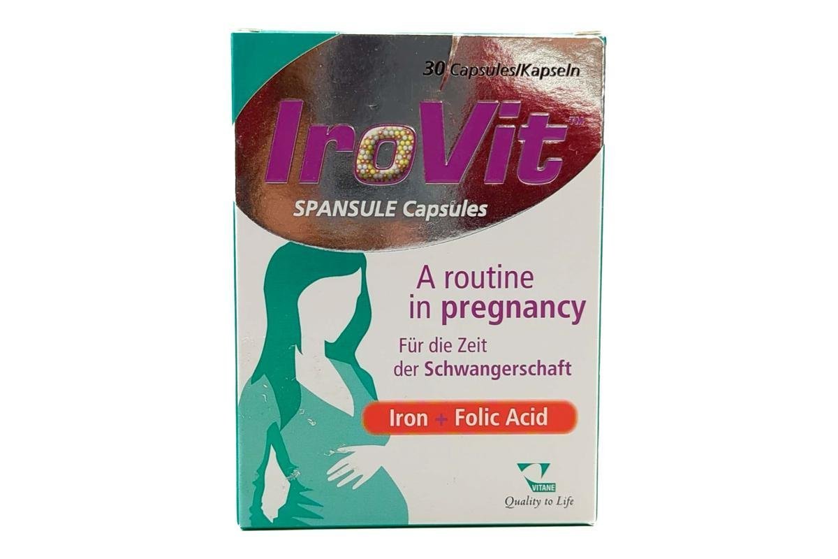 Irovit Capsules 30 Pieces