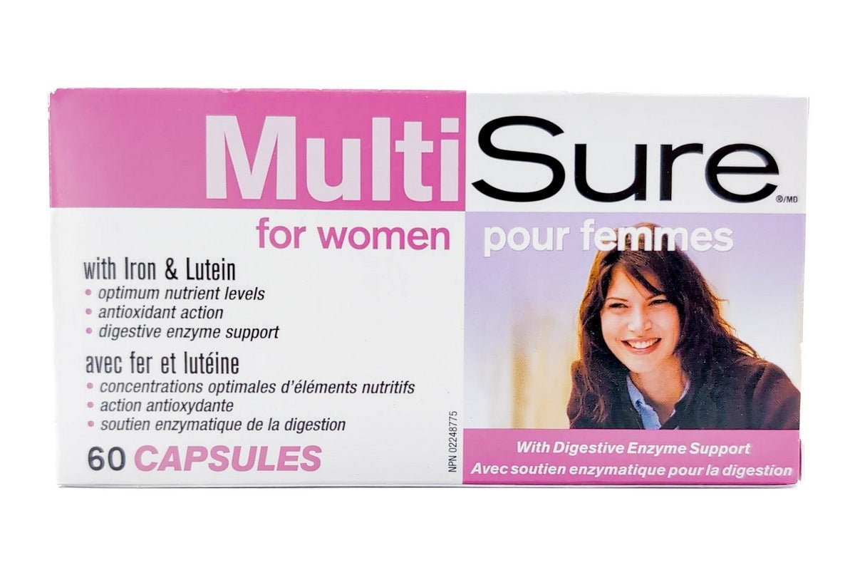 Webber Naturals Multisure For Women Capsules 60 Pieces