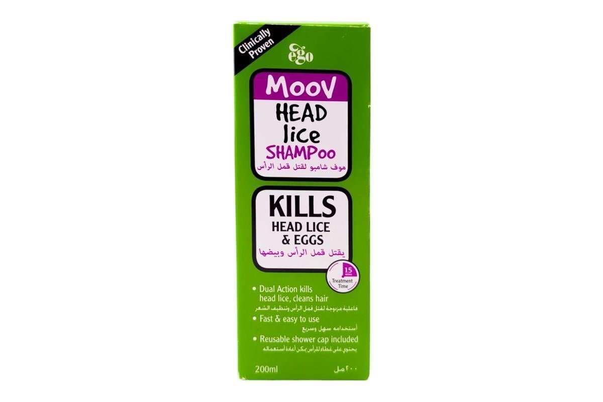 Ego Moov Head Lice Shampoo, 200ml