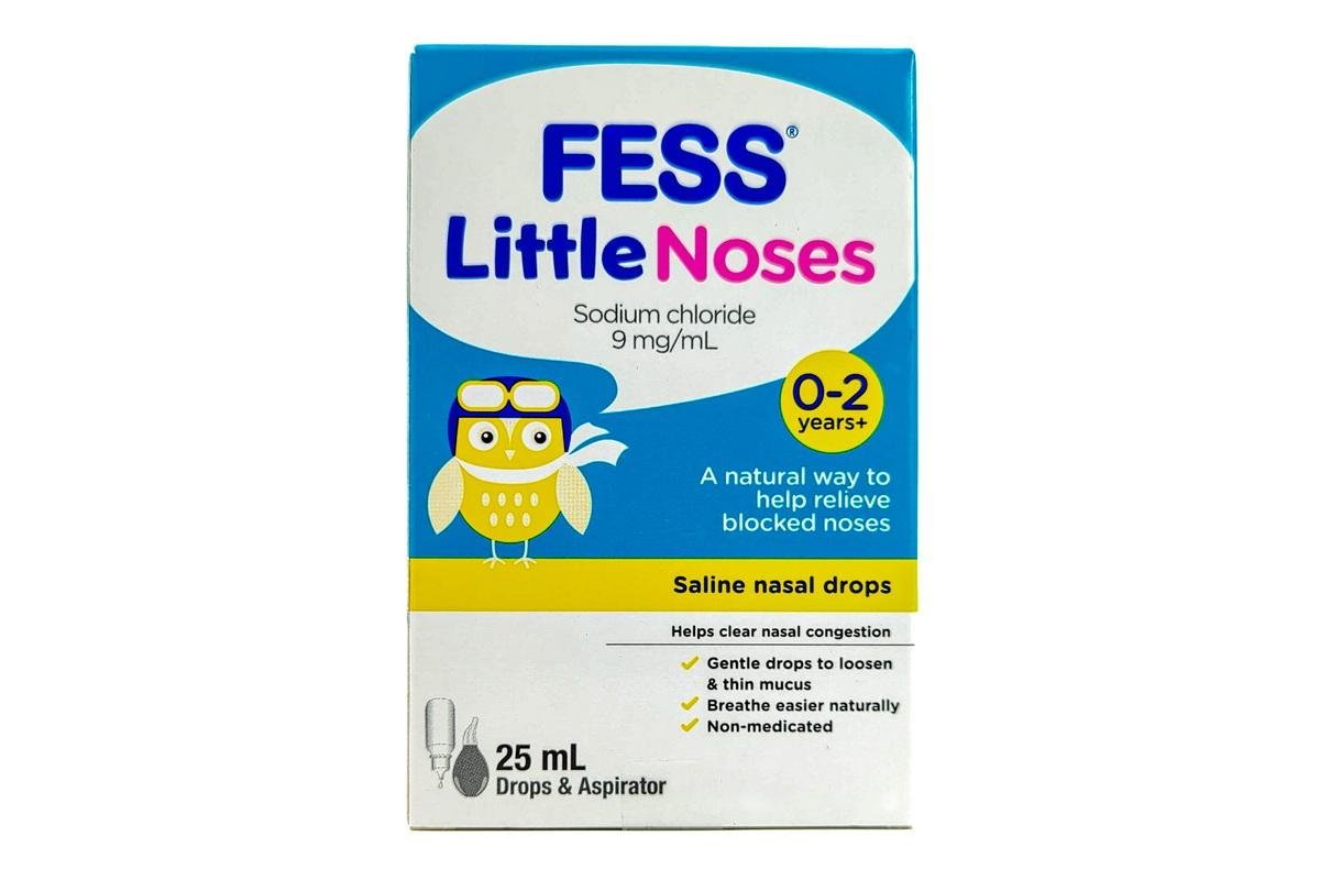 Fess Little Noses Saline Nasal Drops, 25ml
