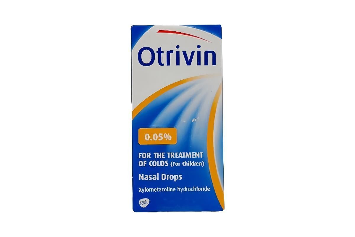Otrivin 0.05% Metered Dose Nasal Drops, 10ml