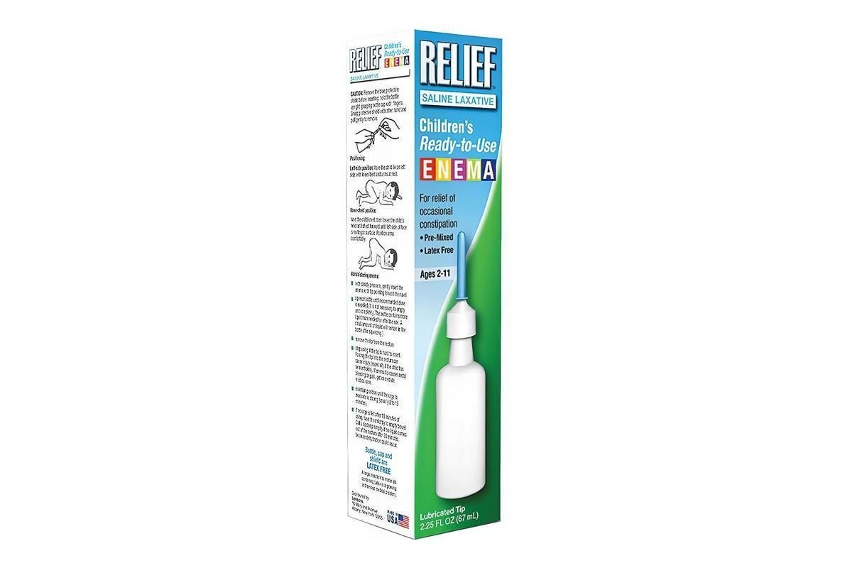 Relief Saline Laxative Enema For Adult 133 ML