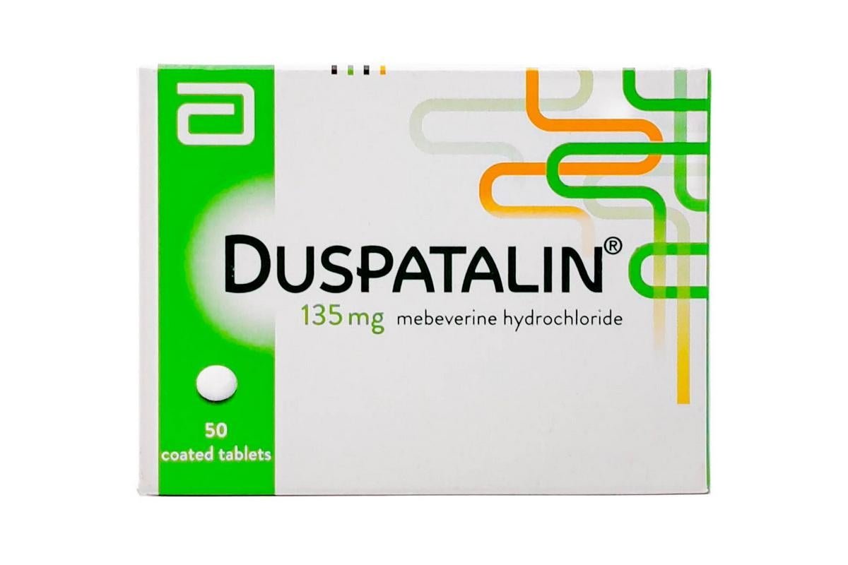 Duspatalin 135Mg Mebeverine Hydrochloride 50 Coated Tablets