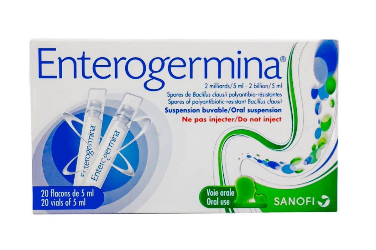 Enterogermina Oral Suspension 5 ml 20 Vials