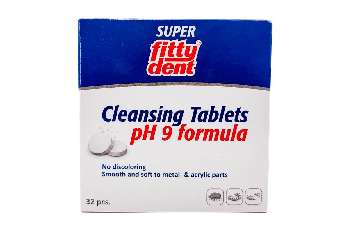 Fittydent Super Cleansing Tablets 32 Pieces
