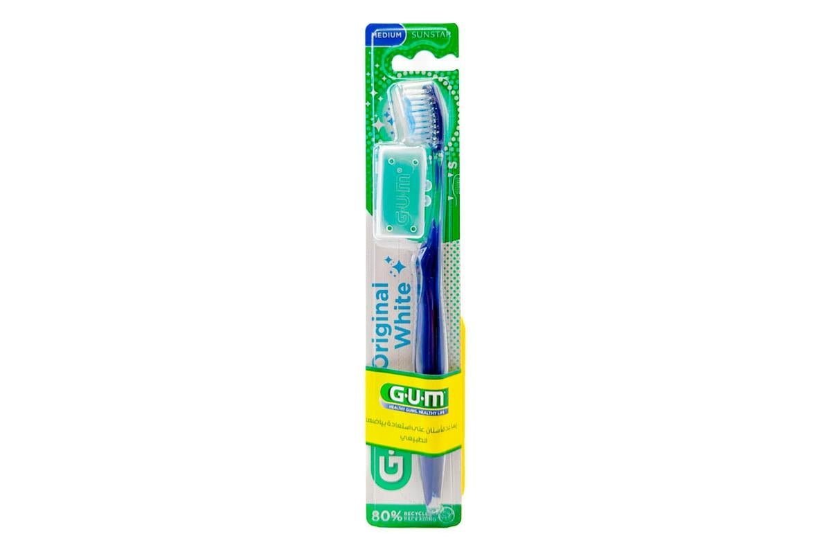 Gum Original White Medium Toothbrush