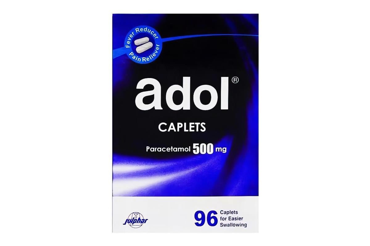 Adol Paracetamol 500 Mg Caplets, 96 Pieces