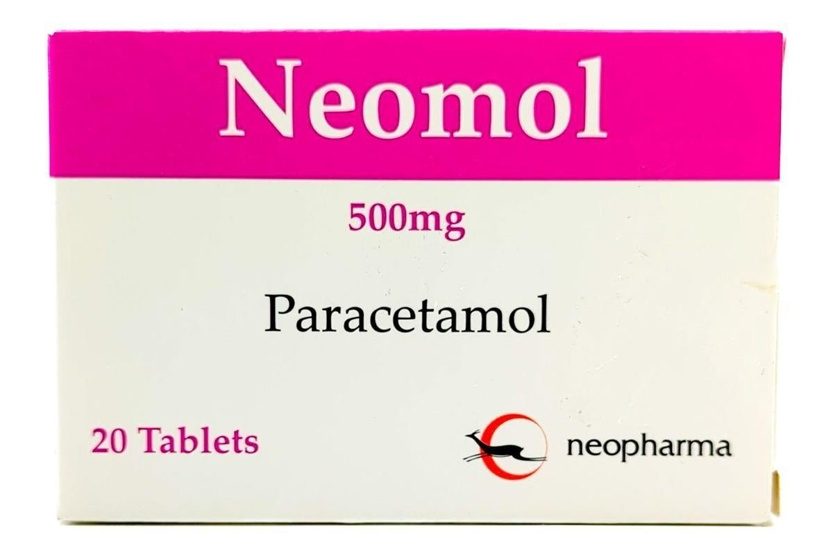 Neomol 500mg Paracetamol 20 tablets