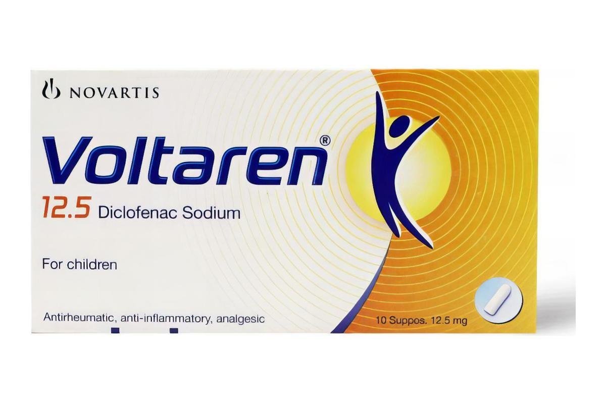 Voltaren 12.5Mg Suppositories, 10 Count