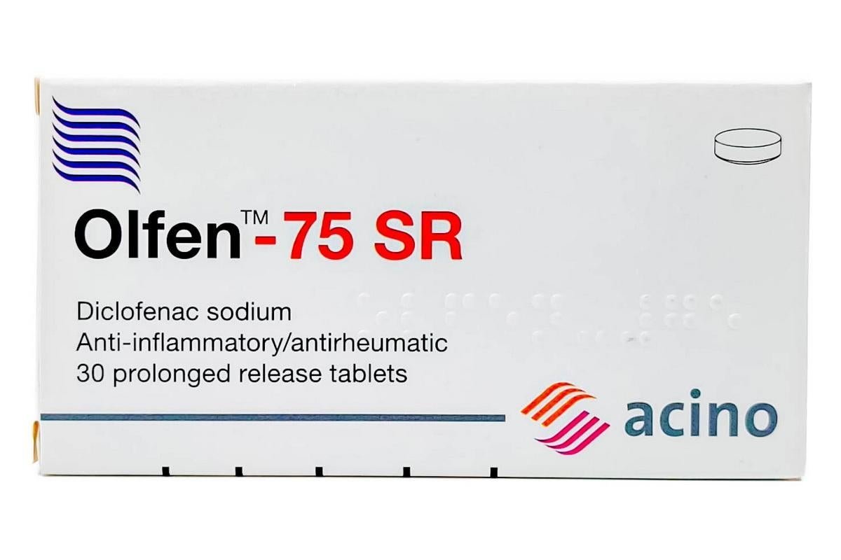 Olfen 75 SR Tablets, 30 Tablets