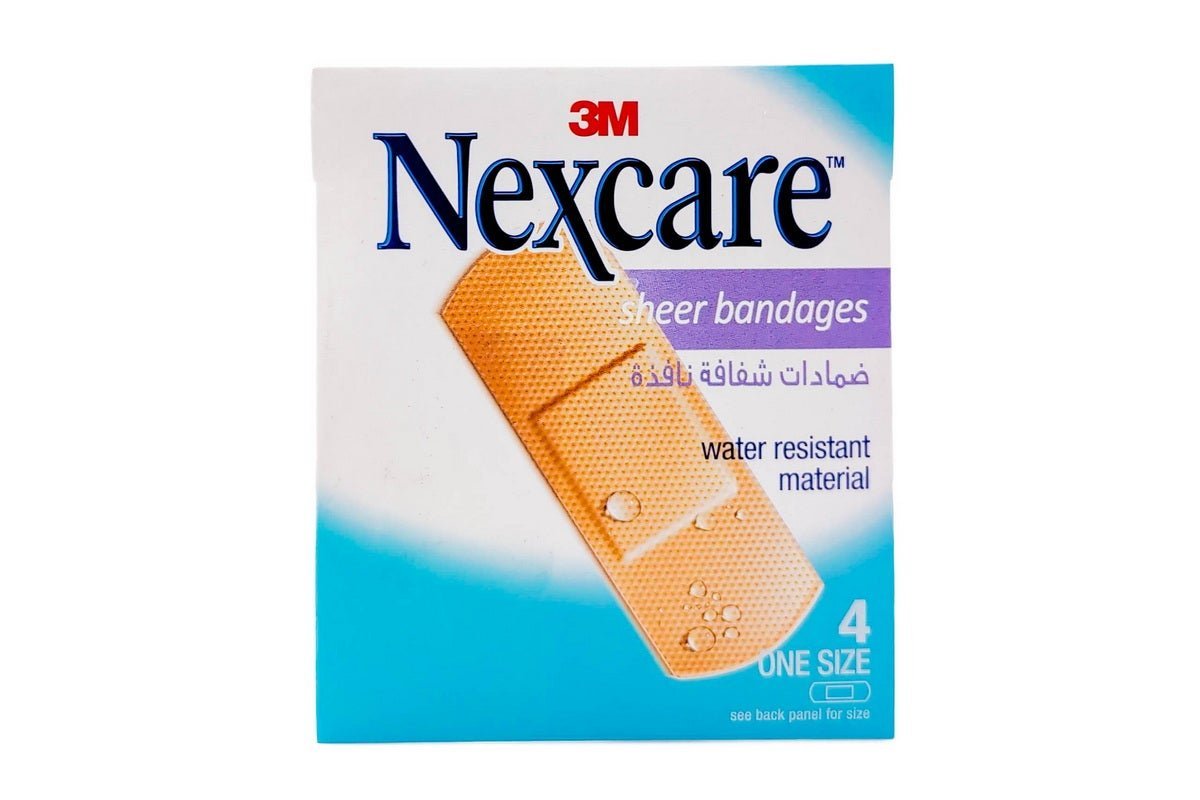 3M Nexcare Sheer Bandages 4 pcs
