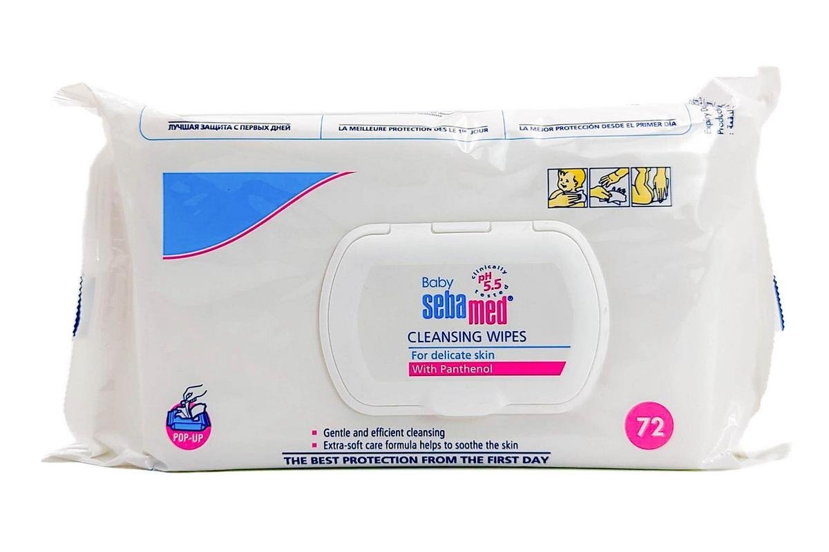 Sebamed Baby Wet Wipes 72 Pcs