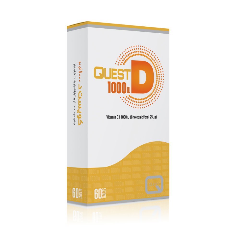 Quest D 1000Iu Tablets, 60's
