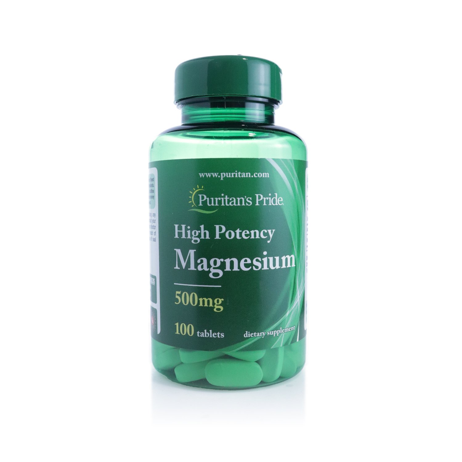 Puritan's Pride Magnesium Oxide 500mg Tablets, 100's