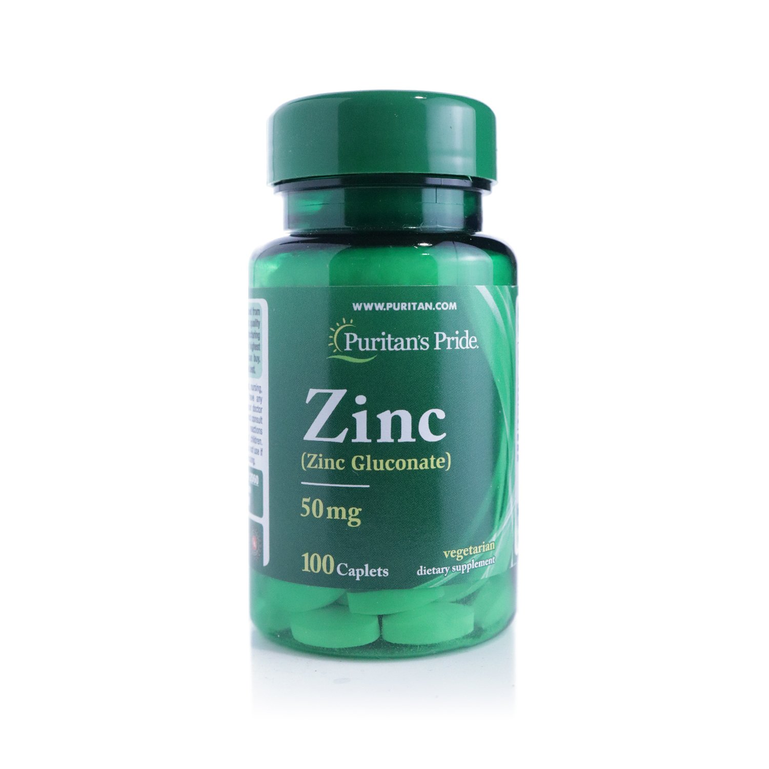 Puritan's Pride Zinc Gluconate 50mg Capsules