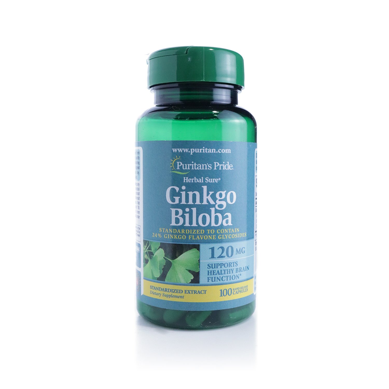 Puritan's Pride Ginkgo Biloba Extract 120mg Capsules