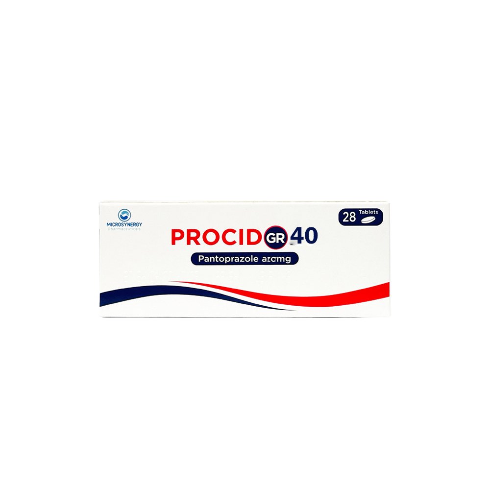 Procid Gr 40mg Tablets, 28's